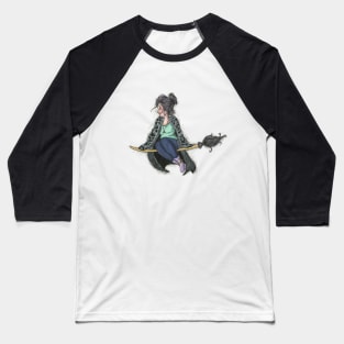 Witch Baseball T-Shirt